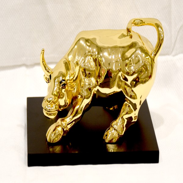 24KT GOLD BULL AARYA GOLD 99%