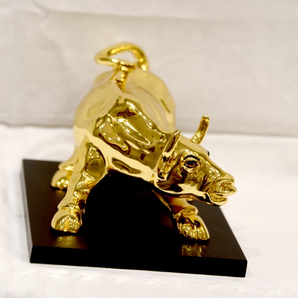 24KT GOLD BULL AARYA GOLD 99%
