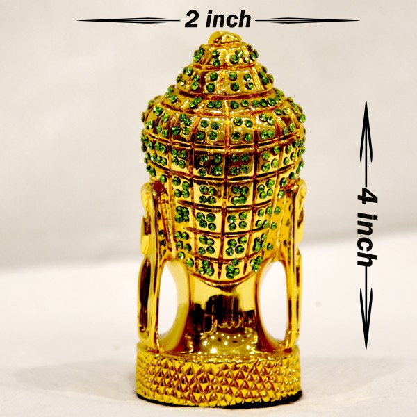 24KT GOLD AARYA BUDDHA WITH SARVOSKI STUDDED