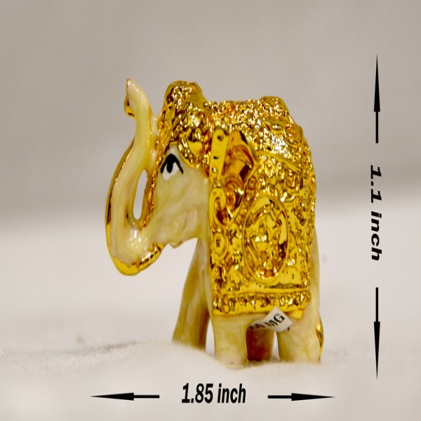 24KT GOLD AARYA ELEPHANT PAIR