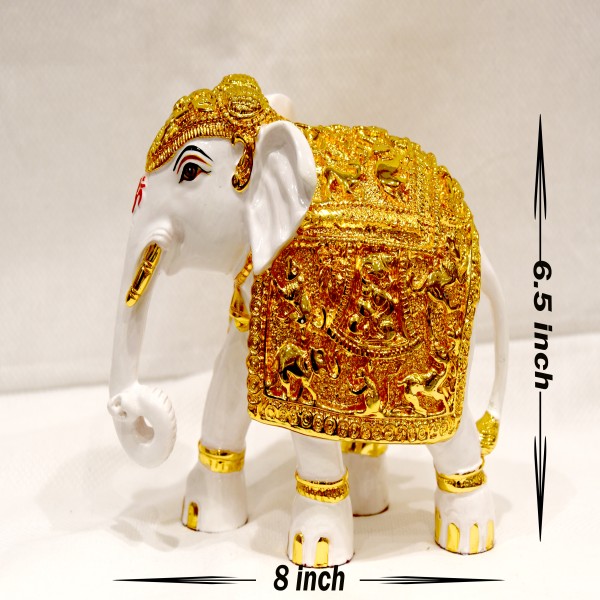 KING SIZE GOLD ELEPHANT 24KT KANHA ART 99%