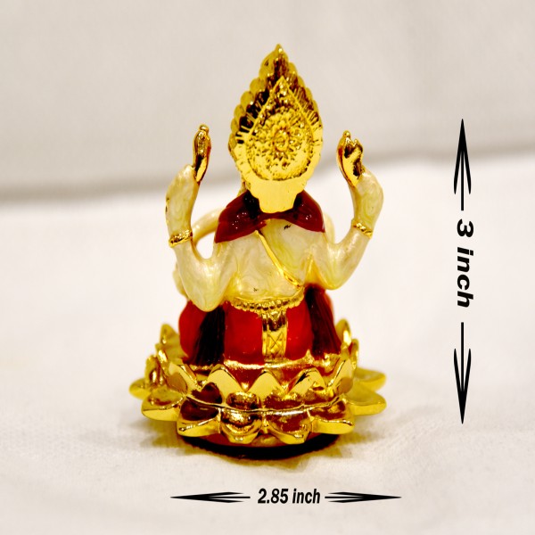 24KT GOLD AARYA LOTUS GANPATI 99%