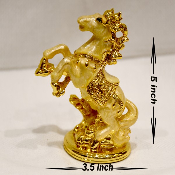 'HORSE PAIR 24KT GOLD AARYA