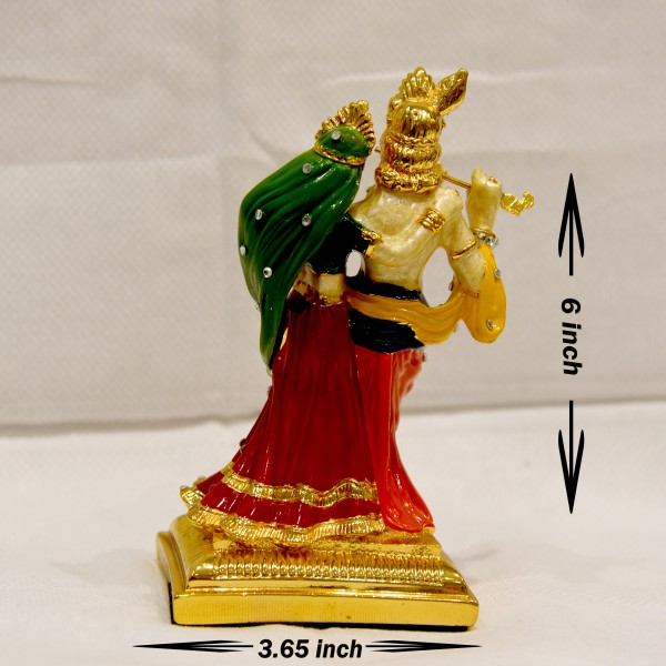 24KT GOLD AARYA RADHE KRISHNA WITH SARVOSKI STUDDED